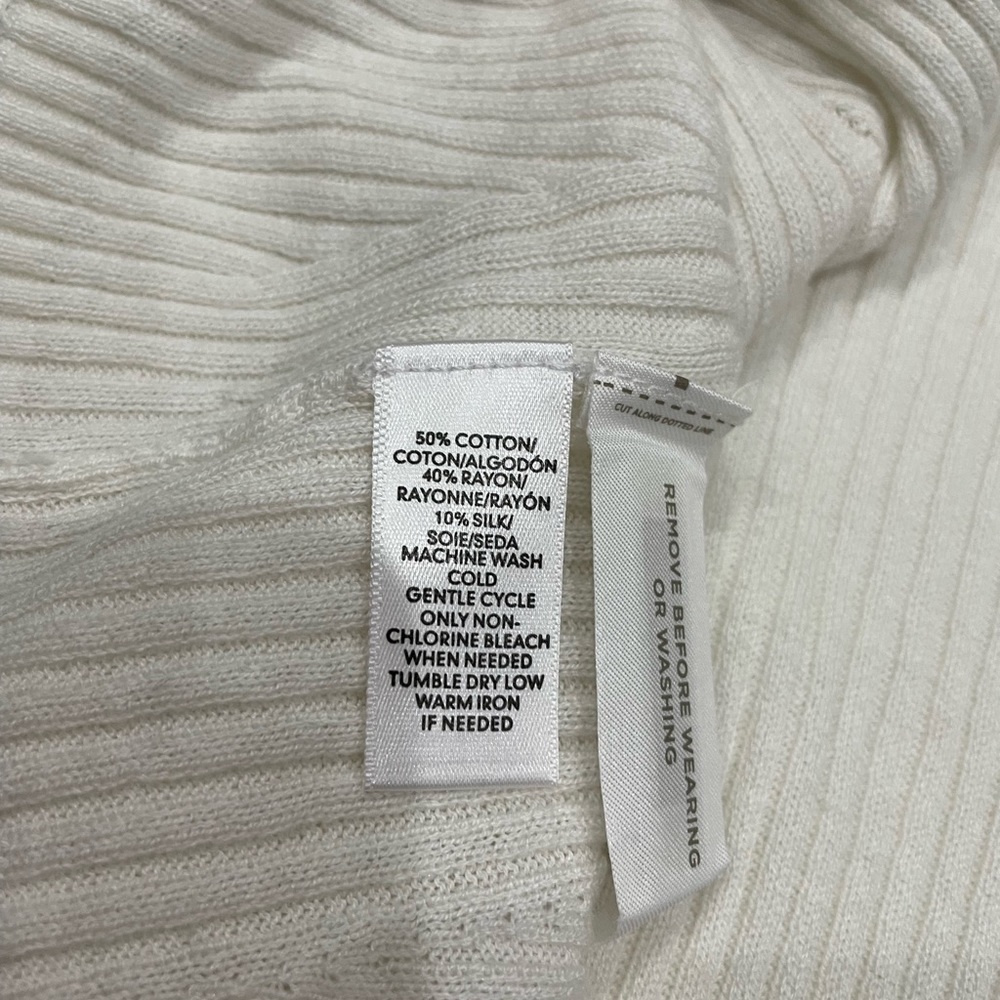 Ann Taylor LOFT ribbed cardigan - Picture 6 of 7